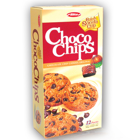 Choco chips cookies Original 144g
