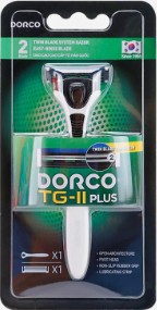 Dorco TG-II Plus with 1 Cartridges - 6 Pack/Inner, 8 Inner/Case