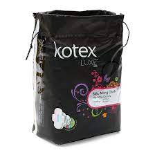 Kotex luxe combo super thin wing 8pcs/bag, 48bags/case