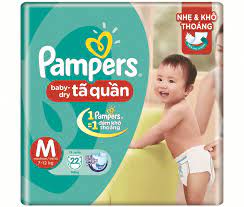 Pampers Pants  M 22x6